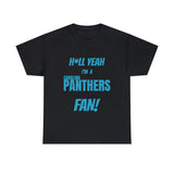 Carolina Panthers Football Unisex Heavy Cotton Tee
