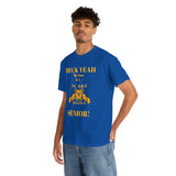 Heck Yeah My Son Is A NC A&T Senior Unisex Heavy Cotton Tee