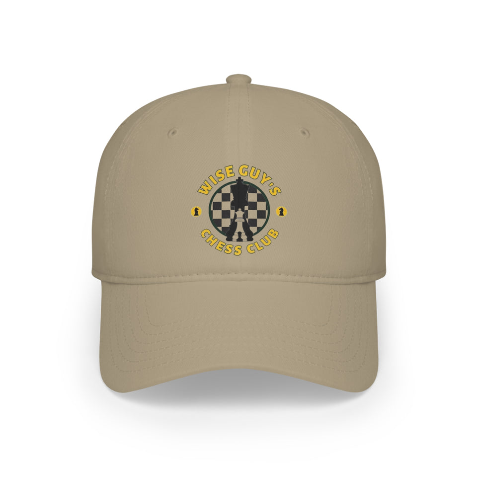 Wise Guy's Chess Club Low Profile Baseball Cap