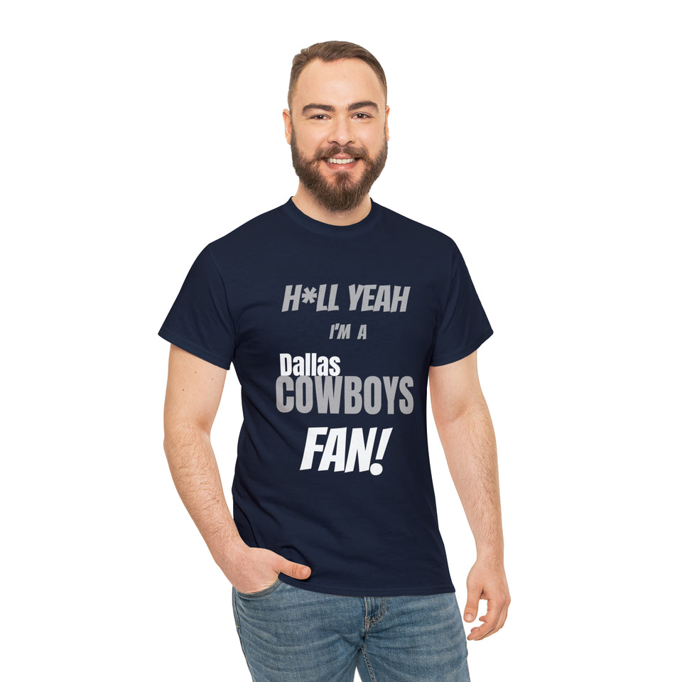 Dallas Cowboys Football Unisex Heavy Cotton Tee