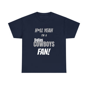 Dallas Cowboys Football Unisex Heavy Cotton Tee