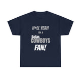 Dallas Cowboys Football Unisex Heavy Cotton Tee