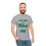 Green Bay Packers Football Unisex Heavy Cotton Tee