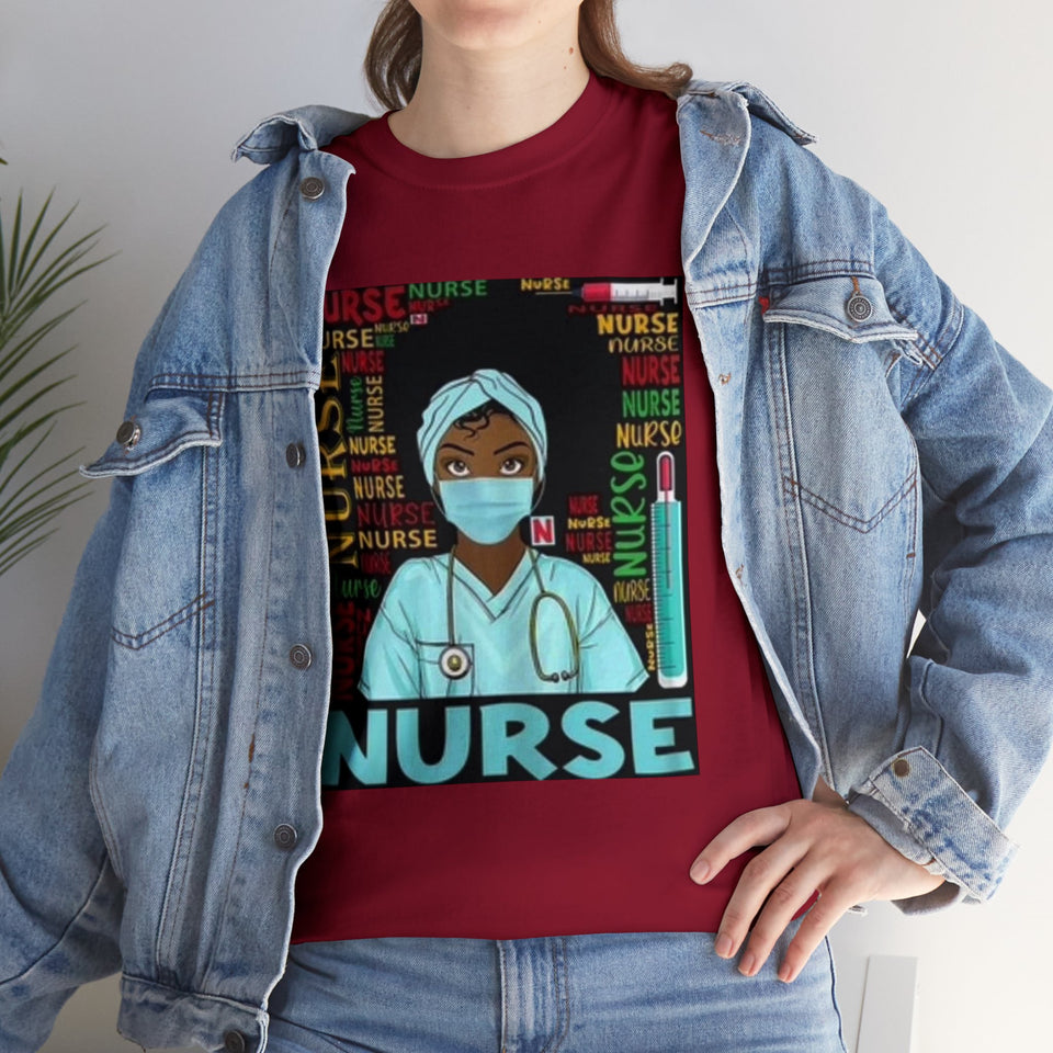 Black Nurse Cotton Tee