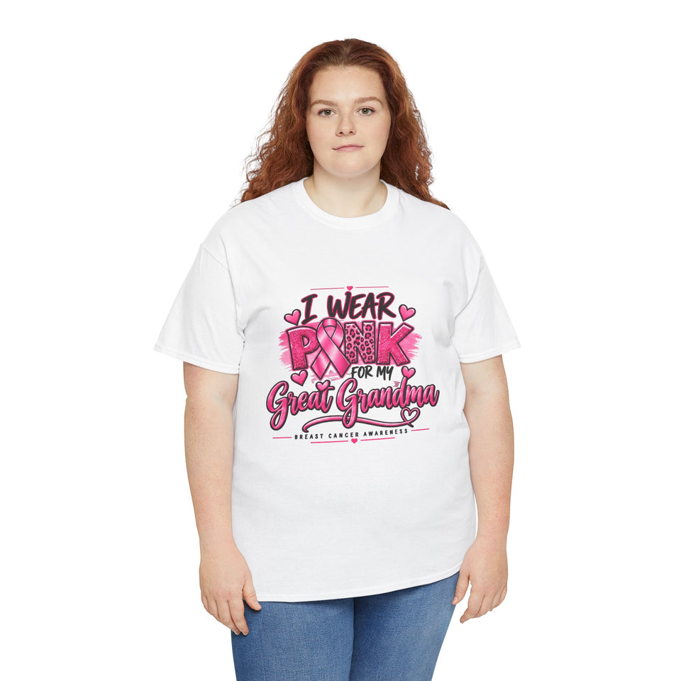 Breast Cancer Awareness Unisex Heavy Cotton Tee