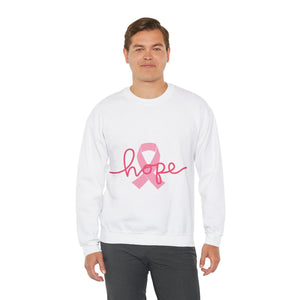 Breast Cancer Awareness HOPE Unisex Heavy Blend™ Crewneck Sweatshirt