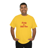Sixty Unisex Heavy Cotton Tee
