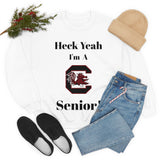 Heck Yeah I'm A SC Gamecocks Senior Unisex Heavy Blend™ Crewneck Sweatshirt