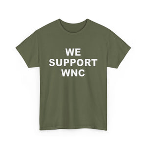 We Support WNC Unisex Heavy Cotton Tee