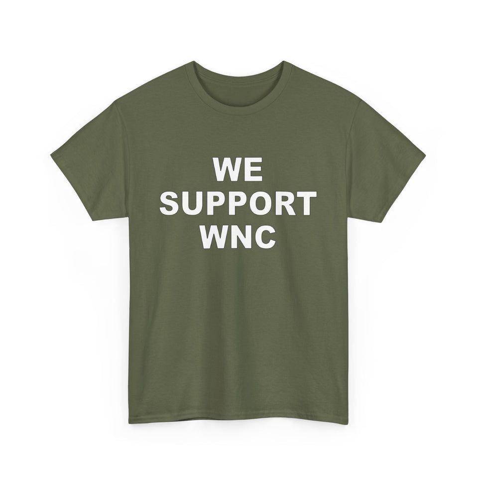 We Support WNC Unisex Heavy Cotton Tee