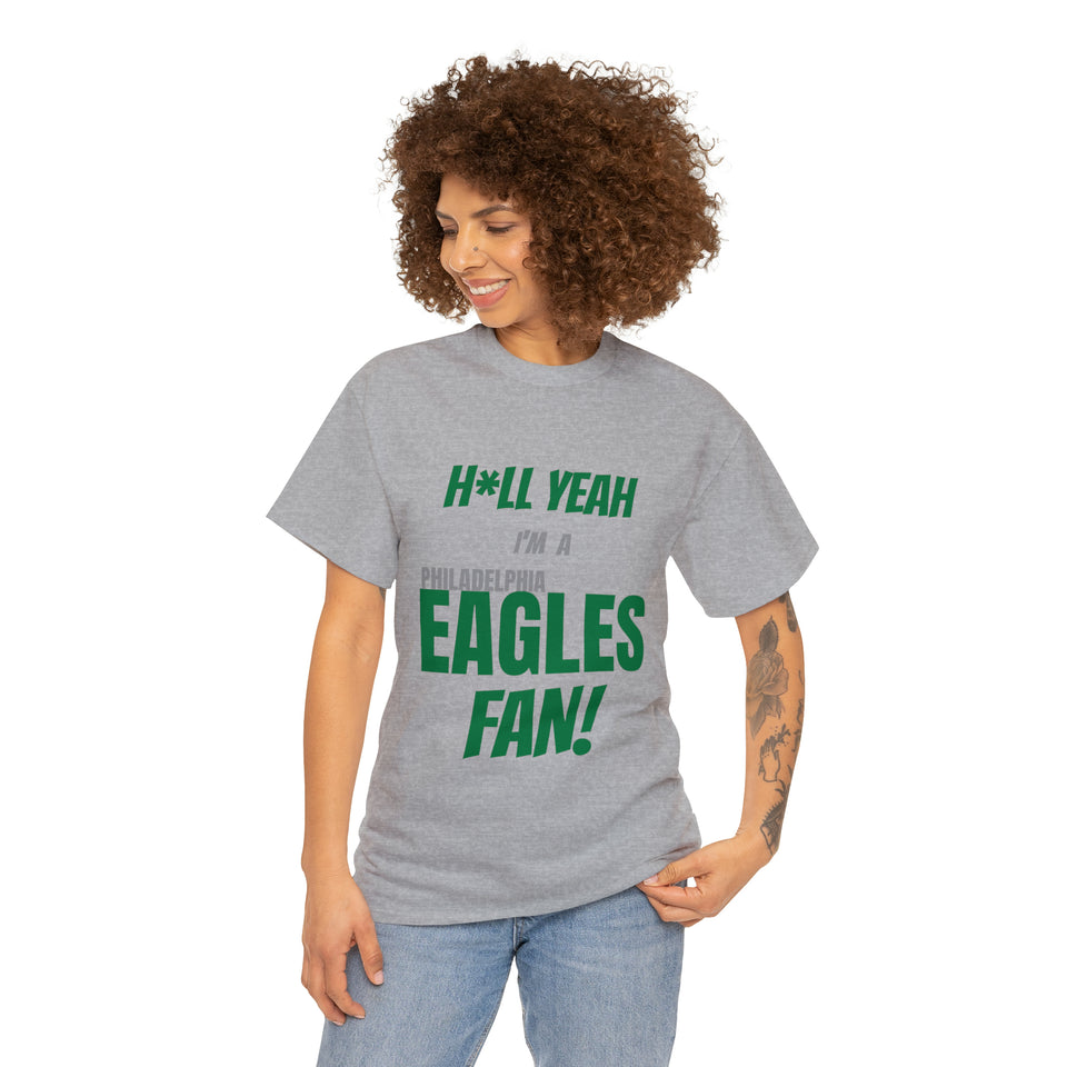 Philadelphia Eagles Football Unisex Heavy Cotton Tee