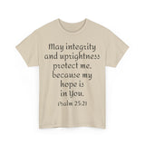 Psalm 25:21 Unisex Heavy Cotton Tee