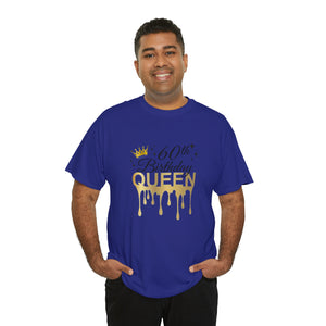 60th Birthday Queen Unisex Heavy Cotton Tee