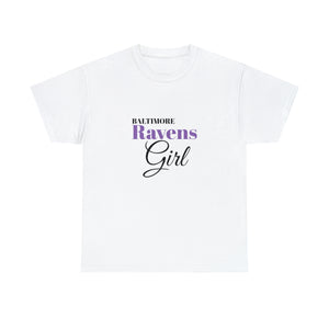 Baltimore Ravens Girl Unisex Heavy Cotton Tee