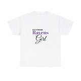 Baltimore Ravens Girl Unisex Heavy Cotton Tee
