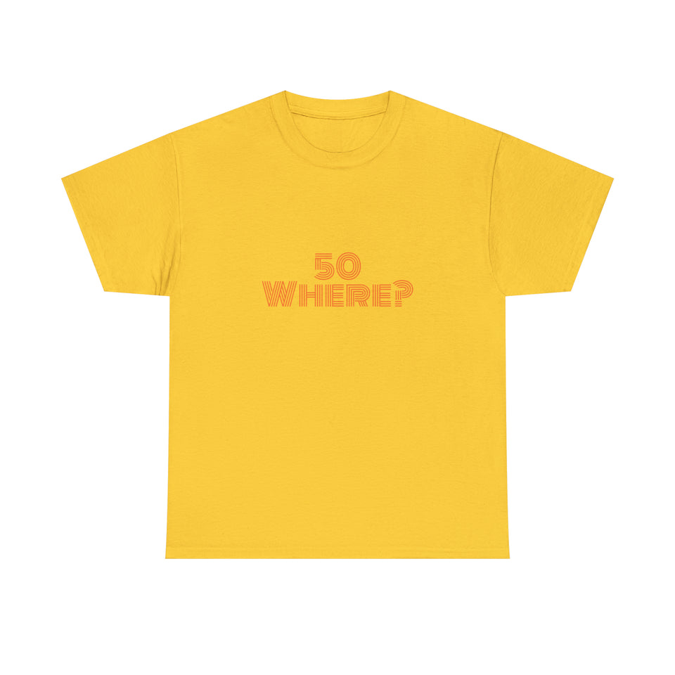 Fifty Unisex Heavy Cotton Tee