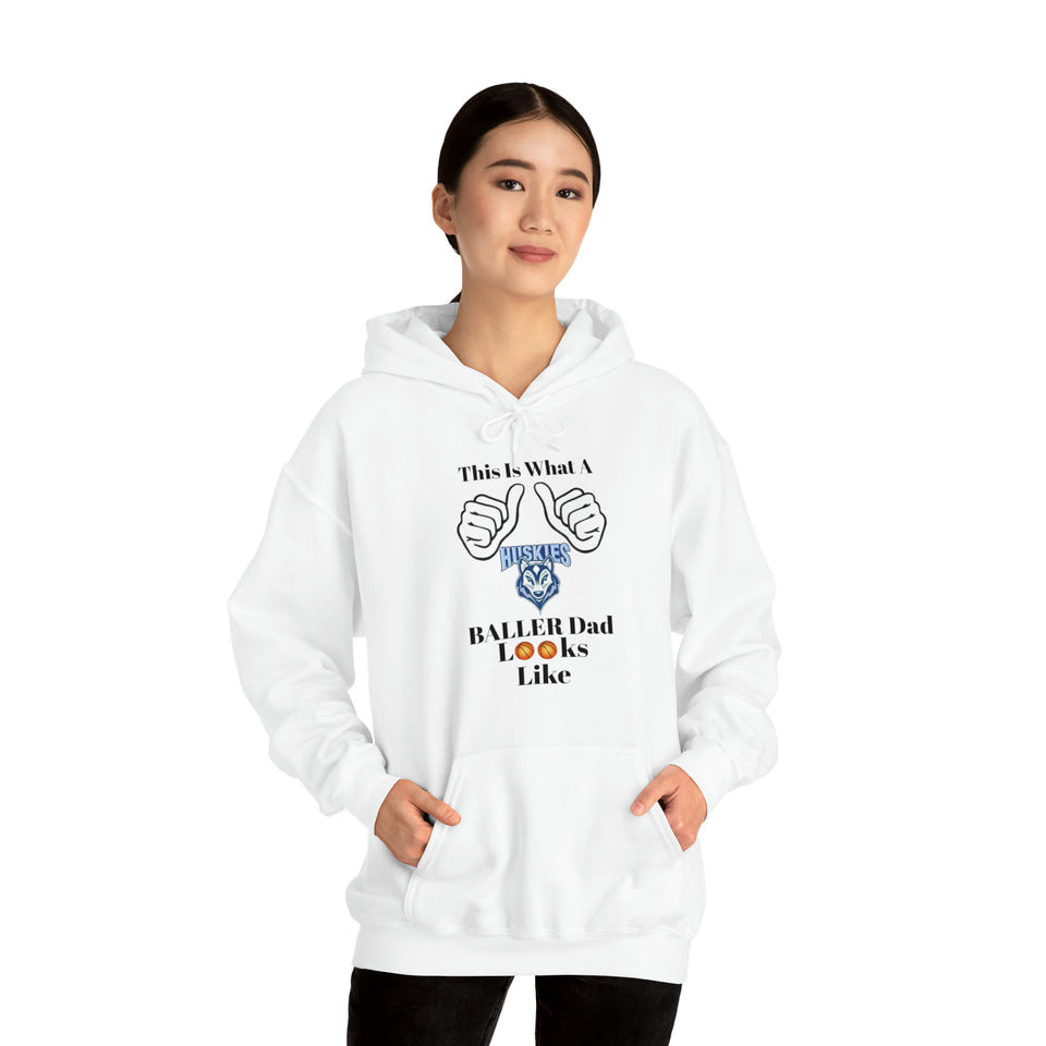 Hunter Huss Baller Dad Unisex Heavy Blend™ Hooded Sweatshirt