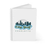 City Golf Charlotte Spiral Notebook