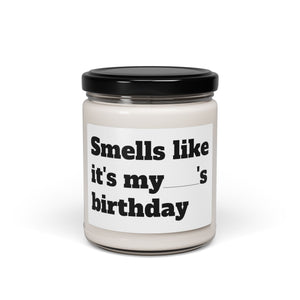 Fill In The Blank Birthday Scented Soy Candle, 9oz