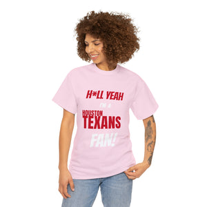Houston Texans Football Unisex Heavy Cotton Tee