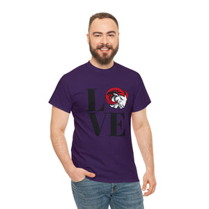 LOVE WSSU Unisex Heavy Cotton Tee