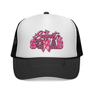 Support Squad Breast Cancer Awareness Trucker Caps