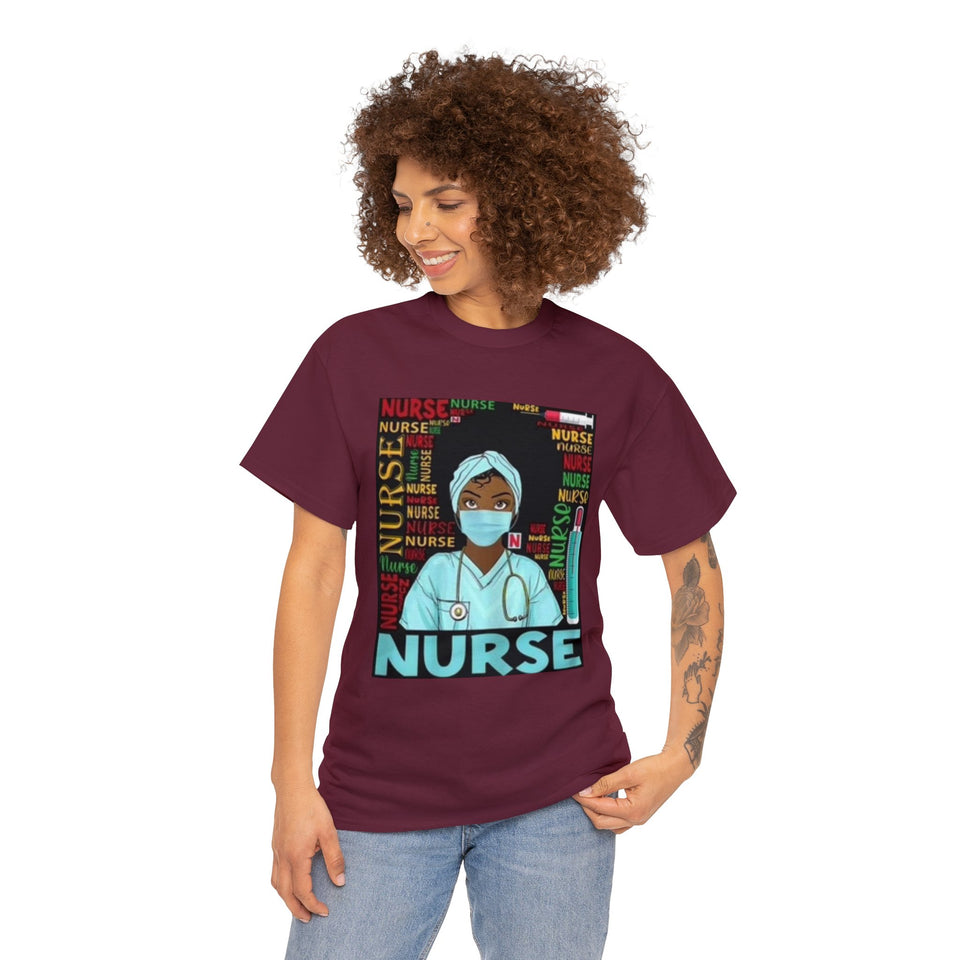 Black Nurse Cotton Tee