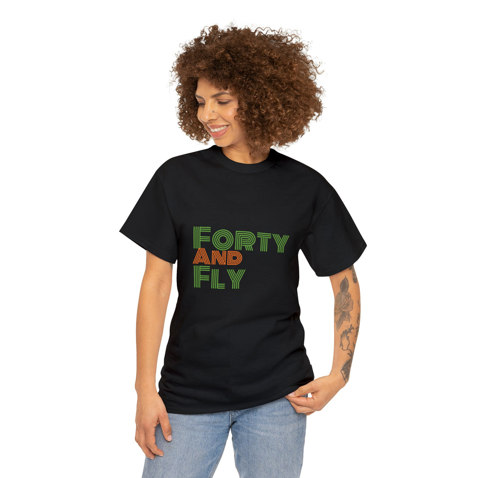 Forty Unisex Heavy Cotton Tee