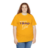 Minnesota Vikings Girl Unisex Heavy Cotton Tee