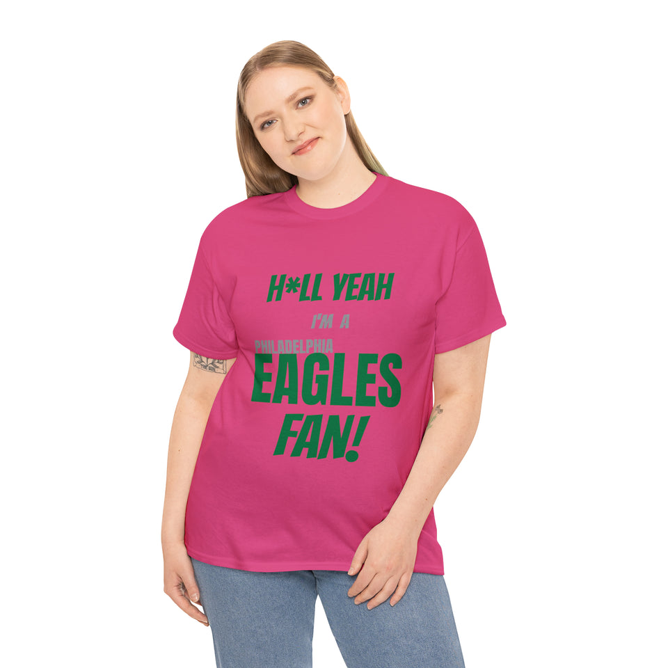 Philadelphia Eagles Football Unisex Heavy Cotton Tee