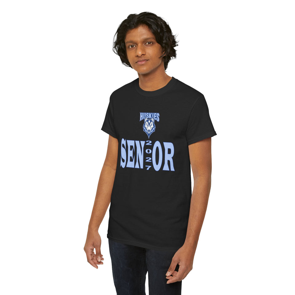 Hunter Huss HS Senior 2027 Unisex Heavy Cotton Tee