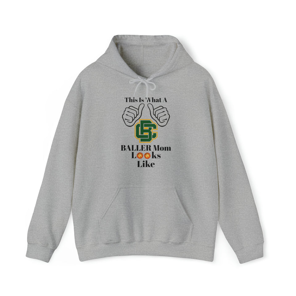 Bessemer City Baller Mom Unisex Heavy Blend™ Hooded Sweatshirt