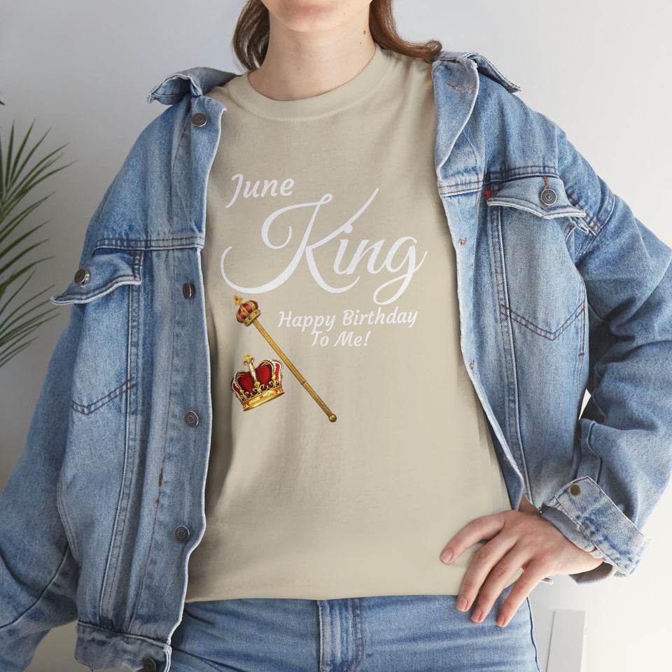 June King Unisex Heavy Cotton Tee