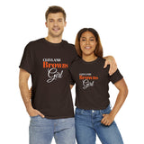 Clevland Browns Girl Unisex Heavy Cotton Tee