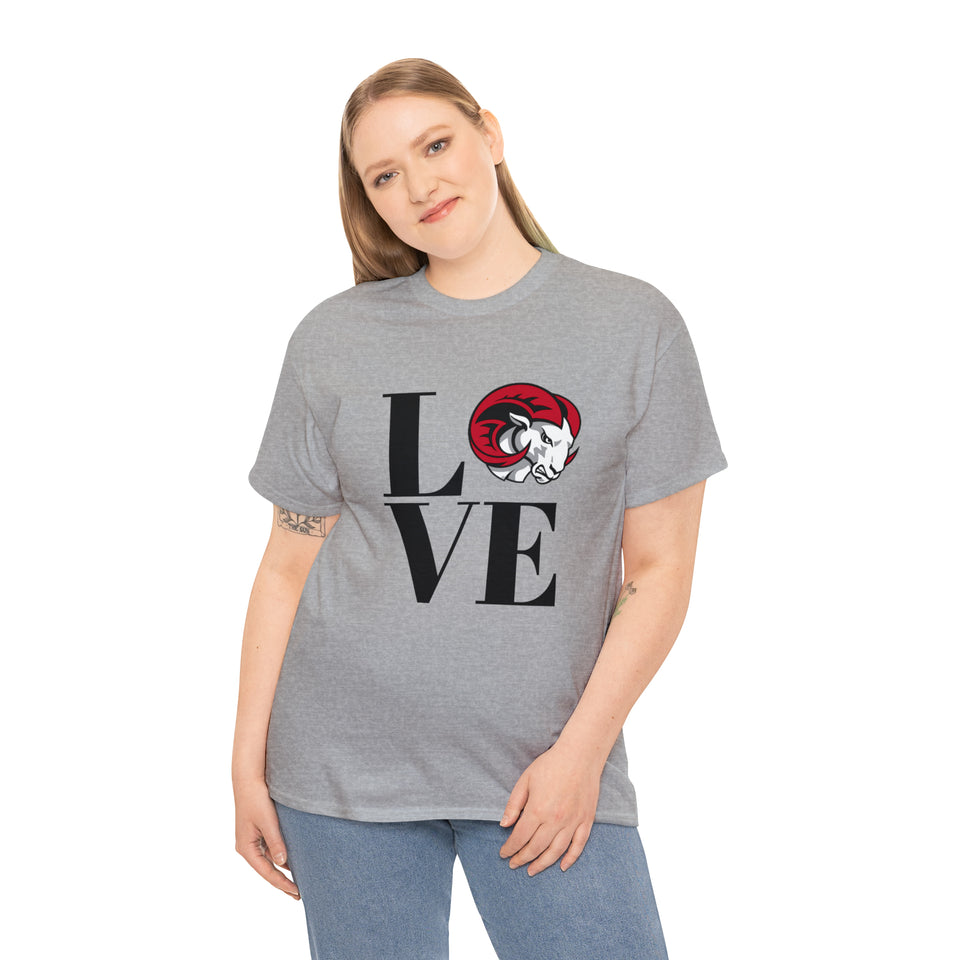 LOVE WSSU Unisex Heavy Cotton Tee