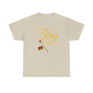 November King Unisex Heavy Cotton Tee