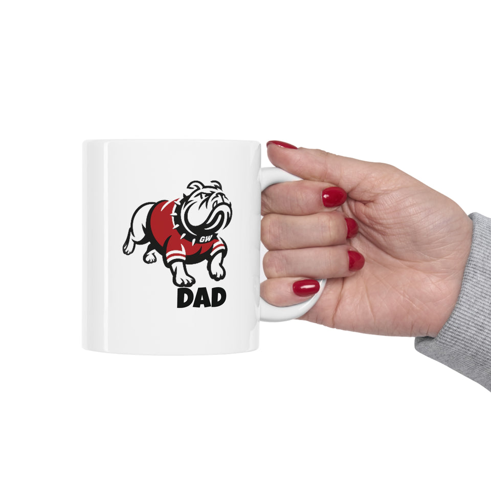 Gardner Webb Dad Ceramic Mug 11oz