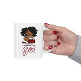 Arizona Cardinals Girl Ceramic Mug 11oz