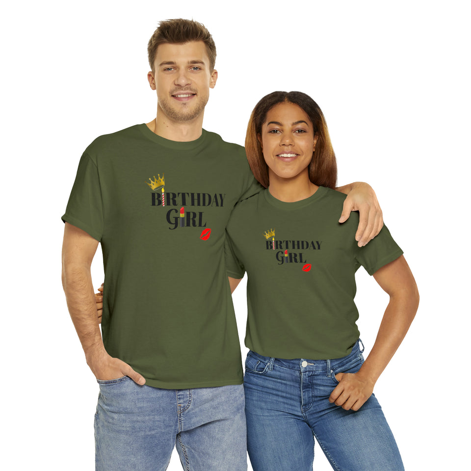 Birthday Girl Unisex Heavy Cotton Tee