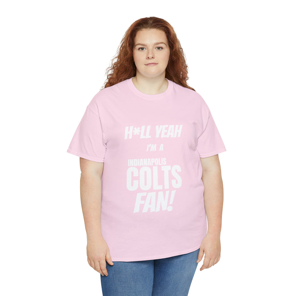 Indianapolis Colts Football Unisex Heavy Cotton Tee