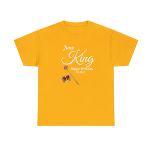 June King Unisex Heavy Cotton Tee