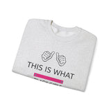 Black Girls Run Unisex Heavy Blend™ Crewneck Sweatshirt
