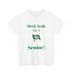 Heck Yeah I'm A Charlotte Country Day High School Senior Class Of 2025 Unisex Heavy Cotton Tee