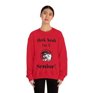 Heck Yeah I'm A WSSU Senior Unisex Heavy Blend™ Crewneck Sweatshirt