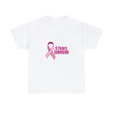 5 Years Survivor Unisex Heavy Cotton Tee