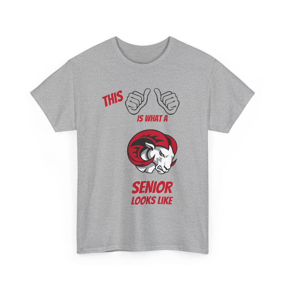 This Is What A WSSU Senior Looks Like Unisex Heavy Cotton Tee
