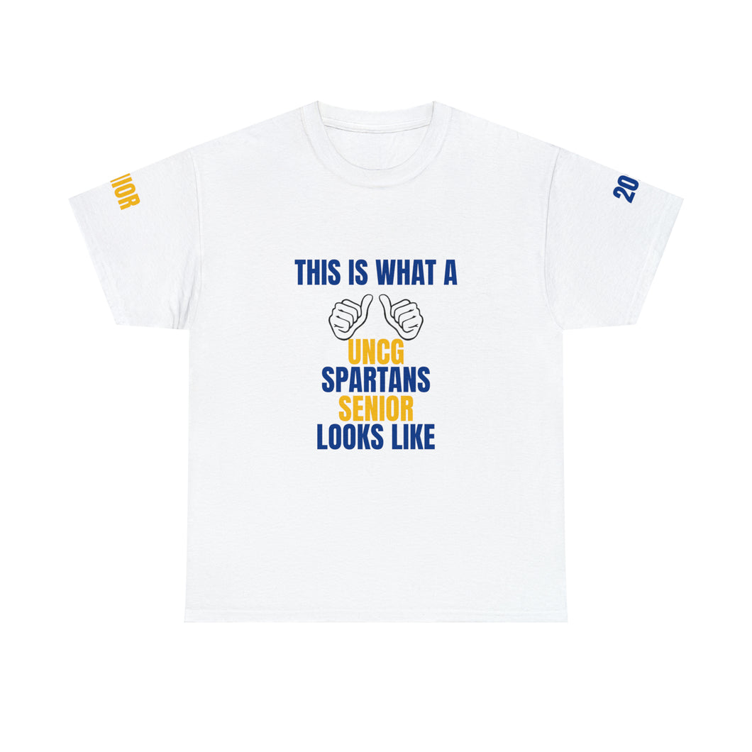 UNCG Senior Unisex Heavy Cotton Tee