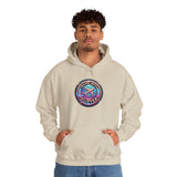 Travel With Glitter Unisex Heavy Blend™ Hooded Sweatshirt