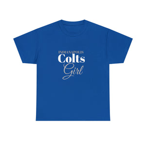 Indianapolis Colts Girl Unisex Heavy Cotton Tee