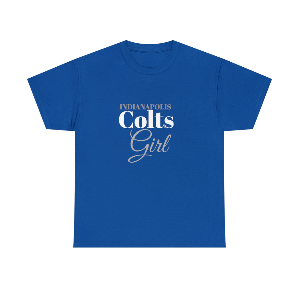 Indianapolis Colts Girl Unisex Heavy Cotton Tee